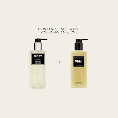 NEST Fragrances Grapefruit Liquid Hand Soap, 10 Fl Oz