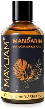 MAYJAM Mandarin Fragrance Oil Essential Oils for Diffusers, 3.38FL.OZ