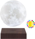 Moon Lamp 3D Printing Magnetic Levitating Moon Light Lamps for Home、Office Decor, Creative Gift-6 Inch,Has 16 Colors 20 Modes