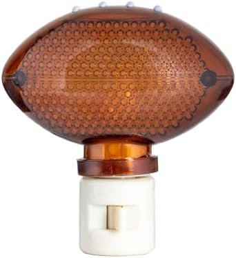 Novelty Lights LED Football Shape Sports Night Light with Swivel Plug