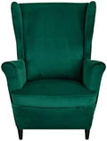 NILUOH Wingback Chair Covers 2-Piece, Armchair Slipcovers for Living Room