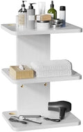 WALI Floating TV Shelf, 3 Tier Projector Shelf for DVD Players, Routers, Game Consoles, Cable Boxes, Living Room Decor Accessories, Wall Mount Shelves Holds Up to 22lbs (CS303NW), 3-Shelf, White
