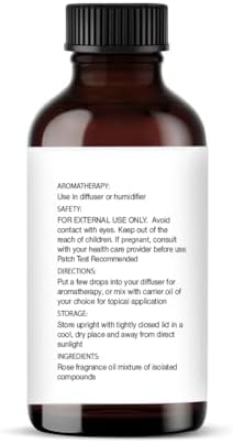 Majestic Pure Essential Oil with Glass Dropper - 100% Pure and Natural - Essential Oils for Diffuser, Aromatherapy, Soap and Candle Making, Rose Essential Oil, Rose Oil, 1 Fl Oz