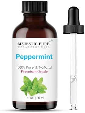 Majestic Pure Peppermint Essential Oil for Diffuser - 1 Fl Oz