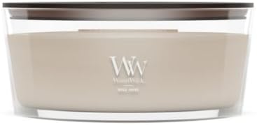 WoodWick Wood Smoke Scented Candle, Crackling Wick, 16oz
