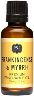 P&J Trading Fragrance Oil | Frankincense & Myrrh Oil 30ml - Candle Scents for Candle Making, Freshie Scents, Soap Making Supplies, Diffuser Oil Scents