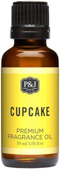 P&J Trading Fragrance Oil | Cupcake Oil 30ml - Candle Scents for Candle Making, Freshie Scents, Soap Making Supplies, Diffuser Oil Scents