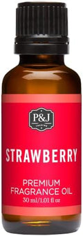P&J Trading Fragrance Oil | Strawberry Oil 30ml - Candle Scents for Candle Making, Freshie Scents, Soap Making Supplies, Diffuser Oil Scents