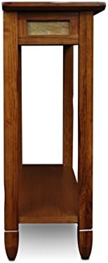 Leick Home Sibley Console Table, 28", Rustic Oak