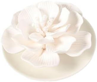 ARFUKA Aromatherapy Diffuser - Ceramic Mini Ddiffuser - Essential Oil Diffuser Stone - Great for Home, Office, Car - White