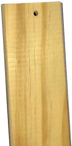 Solid Pine Wood Slats Mattress Support Pack of 13 Count Twin Full Replacement Spare Parts Custom Size Cutting Service (Full 54 x 1 x 3, 54)