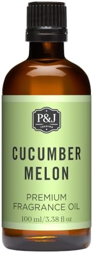 P&J Trading - Cucumber Melon Scented Oil 100ml - Fragrance Oil for Candle Making, Soap Making, Diffuser Oil