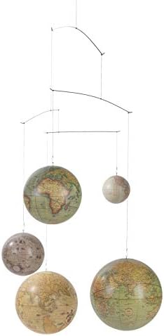 Authentic Models, World Globe Mobile - Multicolored