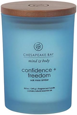Chesapeake Bay Candle Scented Candle Confidence + Freedom (Oak Moss Amber) Medium Home Décor