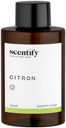 Scentify Citron Aroma Oil Refill for Diffusers, 100ml / 3.38 fl oz