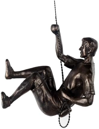 Climbing Men Wall Art Decor Sculpture,Nordic Modern Simplicity Decorative Wall Art, Climbing Man Sculptures,Home & Office Climber Gifts