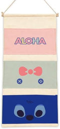 3-Pocket Hanging Wall Organizer, Tropical Aloha Design for Playroom