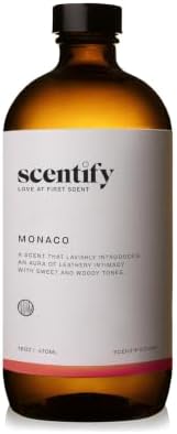 Scentify Monaco Aroma Oil Refill for Diffusers, 470ml / 16 fl oz
