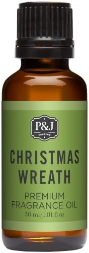 P&J Fragrance Oil - Christmas Wreath Scent, 30ml