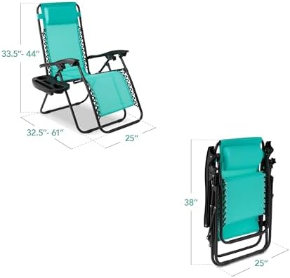 Best Choice Products Zero Gravity Chair Recliner, Mint