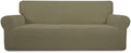 Easy-Going Stretch Couch Covers for Sofa Washable Large Khaki