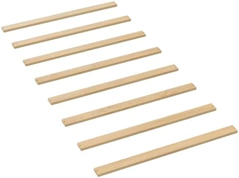 Replacement Bed Slats for Twin, Full, Queen & King Beds; Solid Wood Support