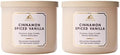 Bath & Body Works 3-Wick Candle, Cinnamon Spiced Vanilla Scent, 2 Pack