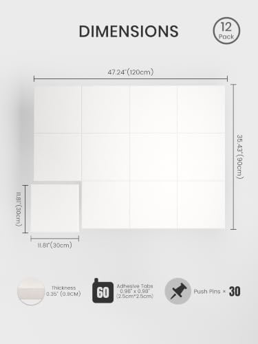 Felt Bulletin Board & Cork Board Alternative 48" x 36"