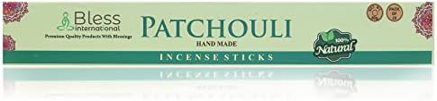 Bless-Organic-Patchouli 100%-Natural-Handmade-Incense-Sticks