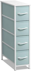 Sorbus 4-Drawer Narrow Dresser for Bedroom (Aqua)