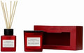 French Connection Square Range Scented Candle & Reed Diffuser Gift Set | 220g Shea Butter Wax Candle & 100ml Diffuser | Glass Jar Design | 37-Hour Burn Time | Gift Box (Ruby Cherry & Merlot)