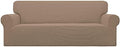 Easy-Going Stretch Couch Covers for Sofa Washable Large Camel