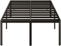 24 Inch High California King Bed Frames with Rounded Corner Legs
