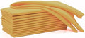 Ramanta Home Set of 12 Polyester Cloth Napkins 18x18 Inches, Mustard