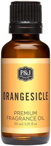 P&J Fragrance Oil - Orange Sicle Oil 30ml - Candle Scents, Soap Scents, Diffuser Oil, Fresh Scents