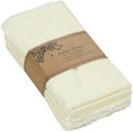 Accent Home Cream Linen Cloth Napkins, Set of 6, 18x18 Inches