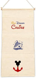 Practical Cruise 3-Pocket Hanging Wall Organizer, Cute Door Pocket Storage
