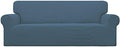 Easy-Going Stretch Couch Covers for Sofa Washable Large Bluestone