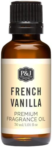 P&J Trading Fragrance Oil | French Vanilla Oil 30ml - Candle Scents for Candle Making, Freshie Scents, Soap Making Supplies, Diffuser Oil Scents