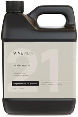 VINEVIDA [32 Fl Oz] Cedarwood & Amber Fragrance Oil for Cold Air Diffusers, Essential Oils for Diffuser Oil Refill & Air Freshener Room Spray