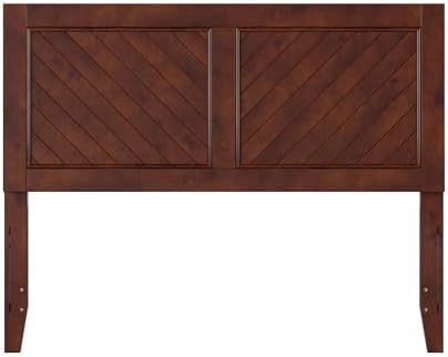 AFI, Canyon Full Solid Wood Rustic Farmhouse Headboard, Walnut