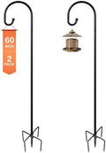 Ottsuls Shepherd-Hooks Adjustable for Bird-Feeder Lantern Plant-Hook Garden-Stake - Plant Stand Hanger for Outdoor Flower Basket, Bird Feeder Hanger Weddings Décor