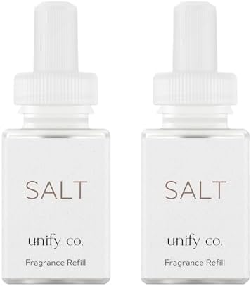 Pura x Unify Co. Home Diffuser Refill, 2 Pack, Salt