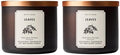 Bath & Body Works 3-Wick Candle, Leaves Scent, 2 Pack