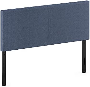 Furinno Roanne Upholstered Headboard, Denim, Queen