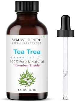 Majestic Pure Tea Tree Essential Oil for Diffuser - 1 Fl Oz