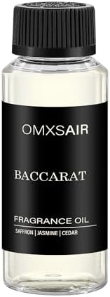 Baccarat Inspired Hotel Diffuser Oil for Home Luxury Scents - 120ml/4 fl oz
