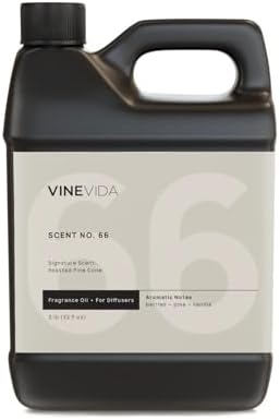 VINEVIDA [32 Fl Oz] Roasted Pine Cone Fragrance Oil for Cold Air Diffusers, Essential Oils for Diffuser Oil Refill & Air Freshener Room Spray