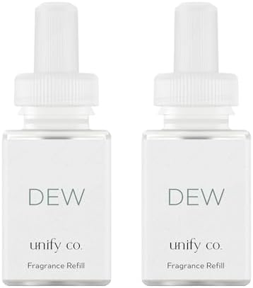 Pura x Unify Co. Home Diffuser Refill, 2 Pack, Dew
