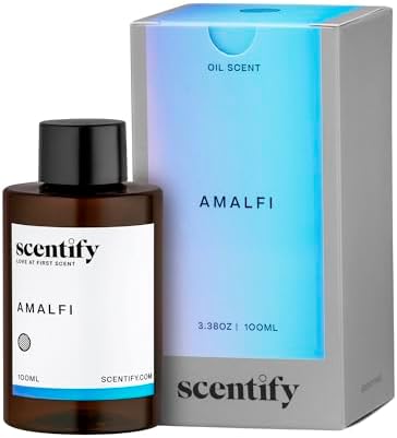 Scentify Amalfi Aroma Oil Refill for Diffusers, 100ml / 3.38 fl oz